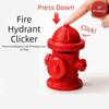 Red Plastic Scale Fire Hydrant Weathered Finish Mini Size Fire Hydrant Model Highly Detailed Scale Model Fire Cock Model