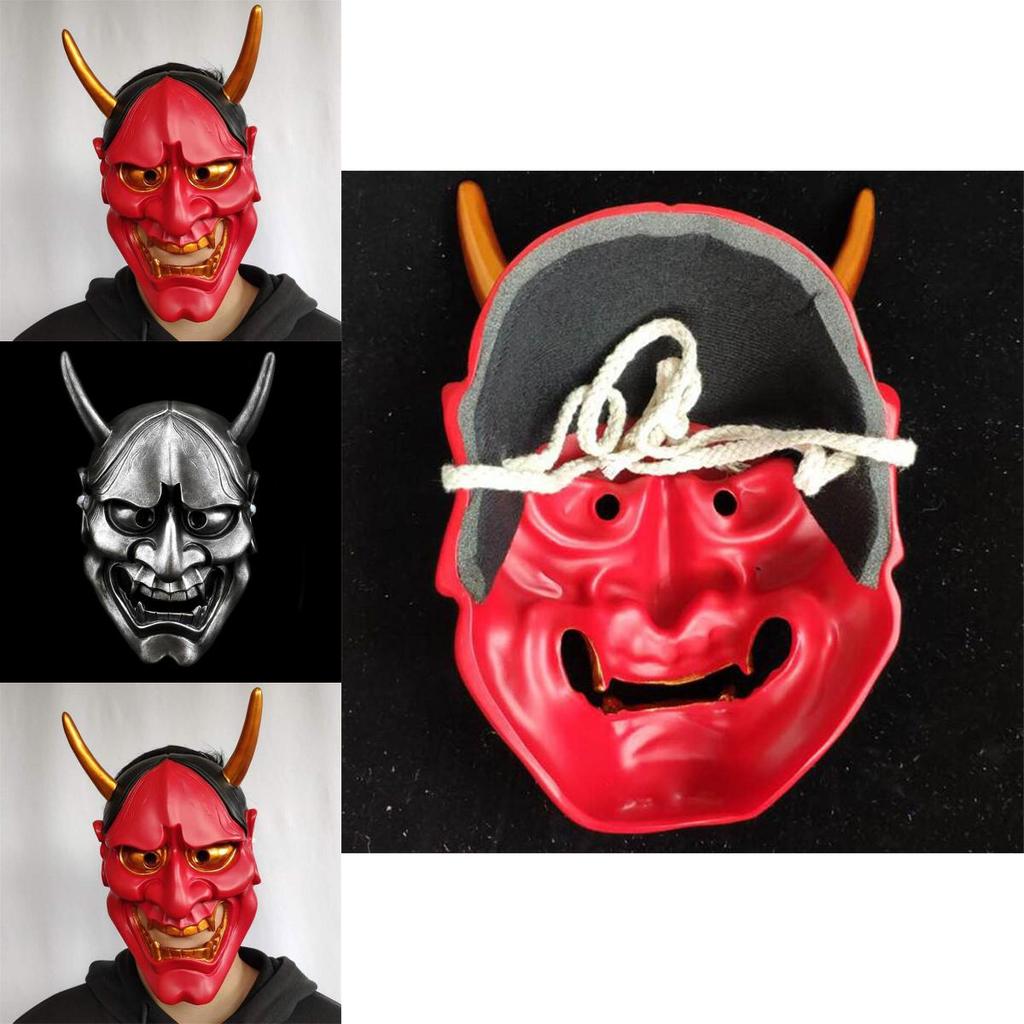 Prajna Face Mask For Carnival Resin Construction With Spooky Design For Event Use