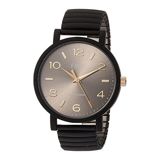 [Fieldwork] Часы Analog Oreo Gray Bellows Metal Band DT129p-3 женские черные