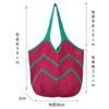 Casual large-capacity knitted bag women's new popular versatile shoulder bag fashion tote woven bag