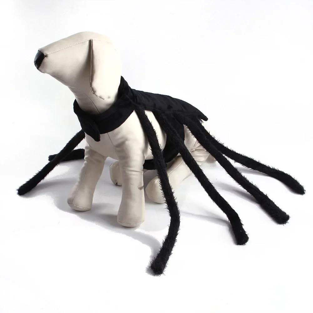 Halloween Lustiges Spinnenkostüm Kreative Katzen Hunde Kleidung für Kleine Mittlere Hunde Kleidung Halloween Cosplay Haustier Zubehör
