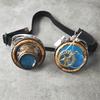 Goth Steampunk Goggles Welding Vintage Cosplay Glasses Halloween Eyewears Accessory for Women Men Cosplay Party