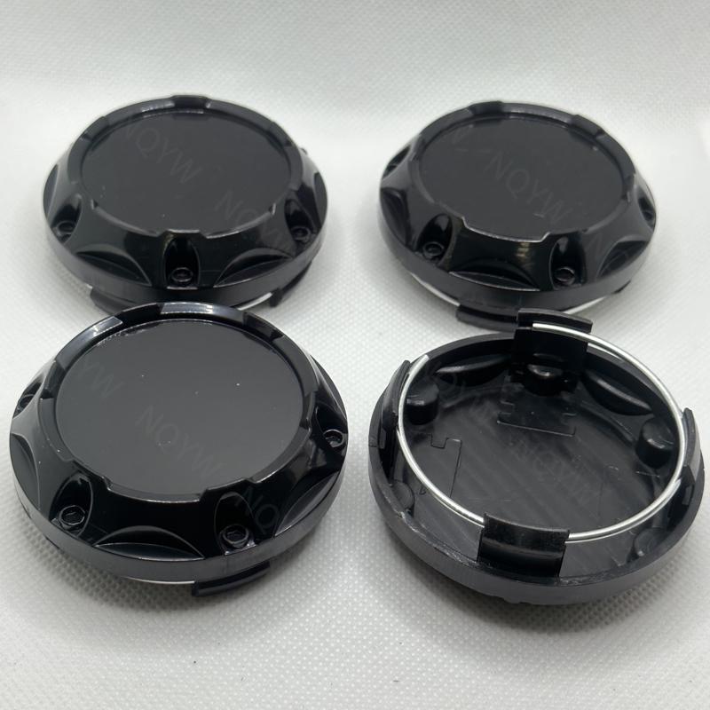 4Pcs/lot Blank No Logo 64mm Wheel Center Cap ABS Auto Wheel Hub Cap Rim Refit Creative Decoration Hubcap Dust Cover Accessories