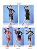 Autumn New Latin Dance Mesh Tassel Cheongsam Dress for Women - Practice & Performance