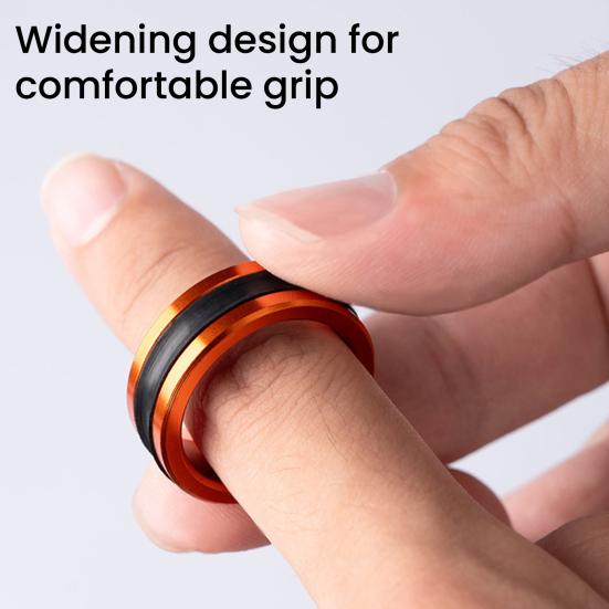 1/2Pcs Fishing Line Puller Anti-Slip Rubber Ring Durable Construction Compact Design Portable Line Pull Loop Fishing Accessories
