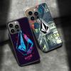 Volcom Logo Phone Case For Apple Iphone 16 15 Plus 13 12 Mini 16E 11 14 Pro Max X XS XR 8 7 SE 2020 Cover Shell Coque Silicone T