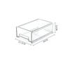 Transparent Cosmetic Storage Organizer Stackable Sundrie Holder  Home Office