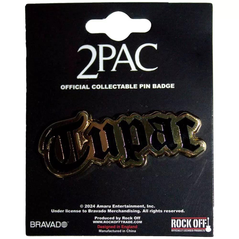 Tupac Shakur Logo Badge