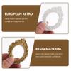 10 Stück DIY Fotorahmen Vintage Deko-Accessoires Retro Kleine Handgefertigte Rahmen Dekorative Bilder Schmuckaufsteller Barock