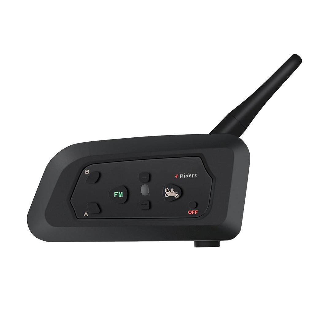 Xinowy V4Pro 4-Person Bluetooth Motorcycle Intercom Helmet Headset