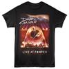 Tricou Bărbați Pink Floyd David Gilmour Pe Scenă Live La Pompei Rock Psihedelic