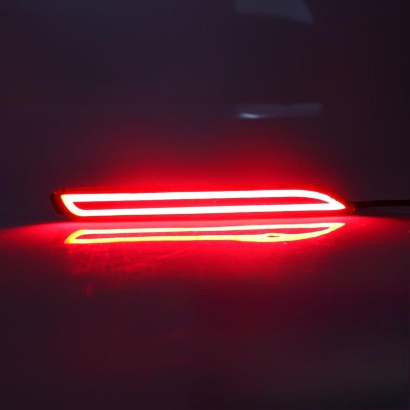 Rear Bumper Light Compatible with Toyota Camry Mark X Verso Fortuner Alphard RAV4 Car Accessories Auto Parts LED Brake Light