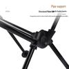 Aluminum Alloy Folding Reclining Moon Chair - High Back Outdoor Lounger for Camping and Fishing