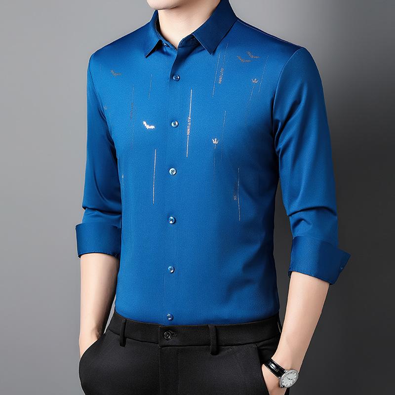 Men's Long-sleeved Shirts Autumn New Korean Style Trendy Shirts Casual Jackets Men's Versatile Tops Men