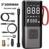 Wireless Portable Air Pump & Power Bank for Tires and Bicycles