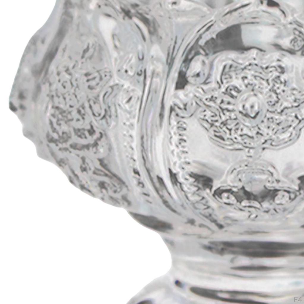 Candlestick Holder Candle Holders Ornament Decorative Flower Tealight Pillar Ghee Lamp