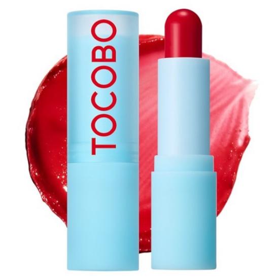 TOCOBO Тонирующий бальзам для губ Glass Tinted Lip Balm #015 Конфетное яблоко – 3,5 г