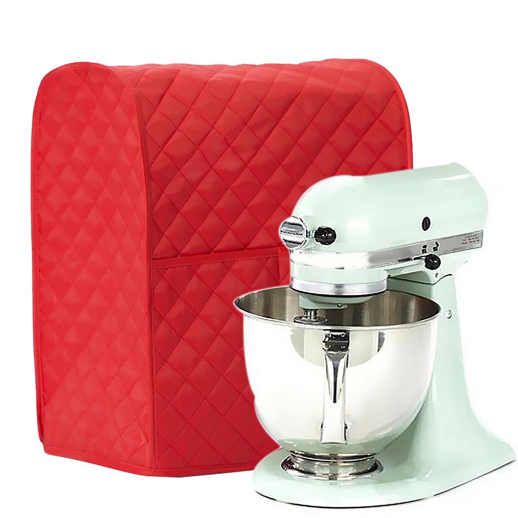 Buy Home Kitchen Food Mixer Cloth Dust Cover Clean Bakeware Mixer Cover Red at affordable prices