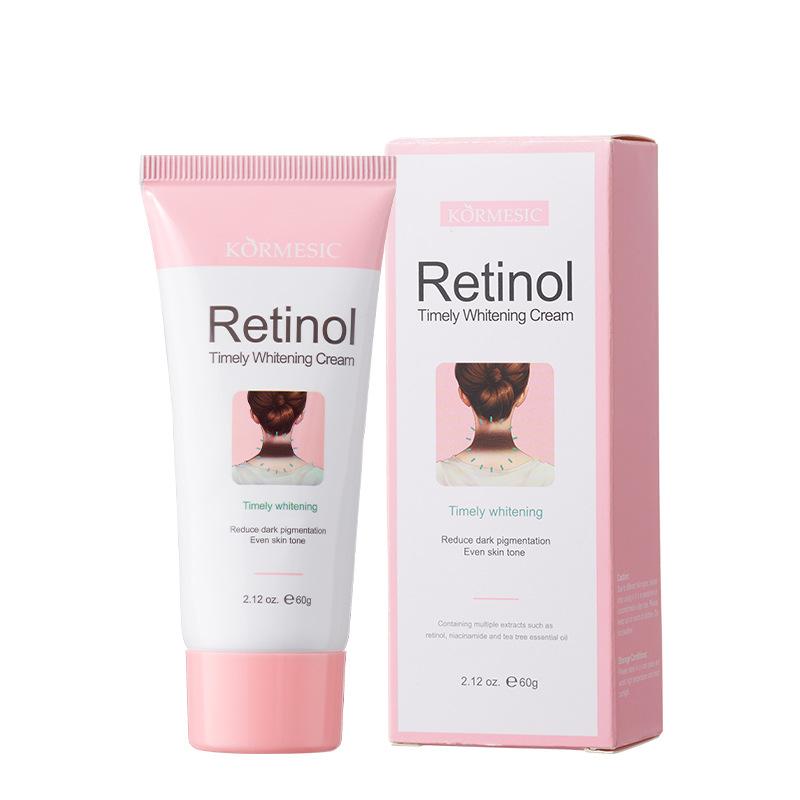 Retinol Whitening Cream Private Parts Underarm Bleaching Neck Lift Firm Butt Knee Brighten Inner Thigh Dark Remove Melanin 60g