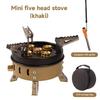 Camping Gas Stove 11000W Windproof Foldable Backpacking Gas Stove with Ignitions