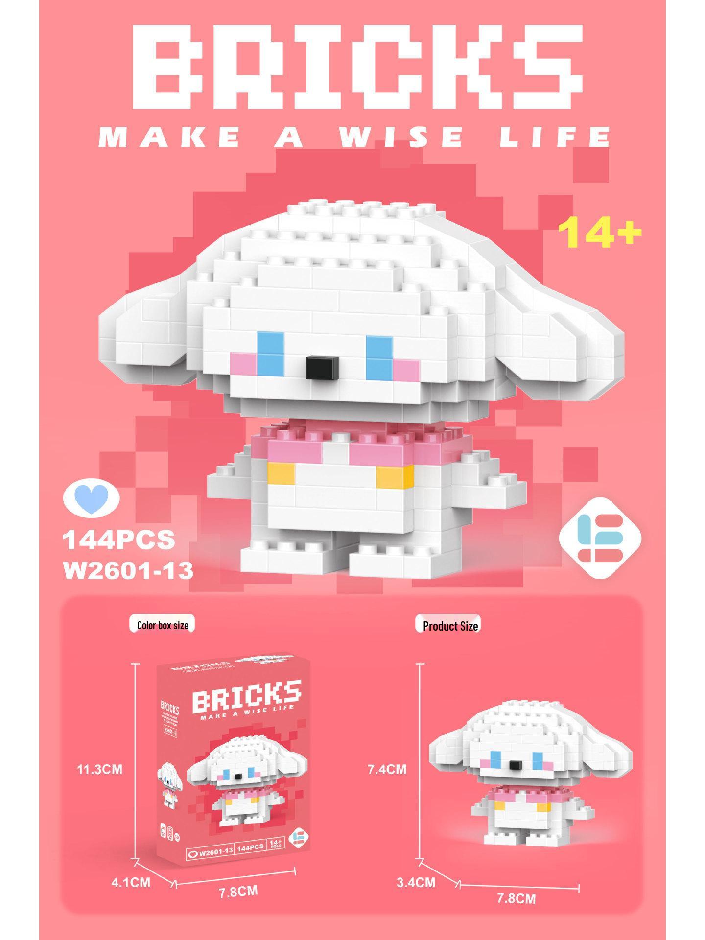 

Сумісні з Lego Мікроблоки Мультяшні Фігурки - Дитячі Розвиваючі Настільні Іграшки