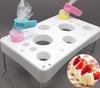 Baking Tools: Cake Decorating Bag and Rack with DIY Mold
