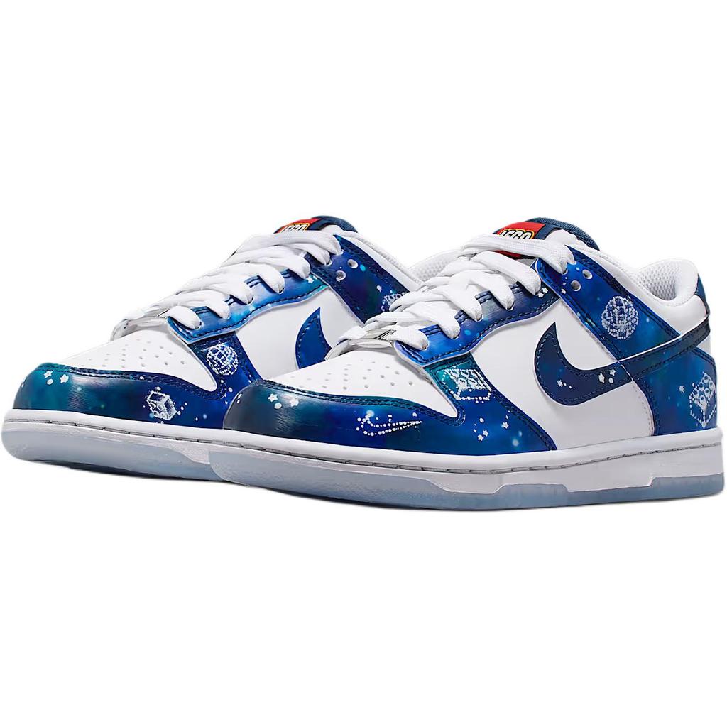 LEGO X Nike Dunk Low GS Galaxy Kids Sneakers Blue White Brave-Blue IM1448-100