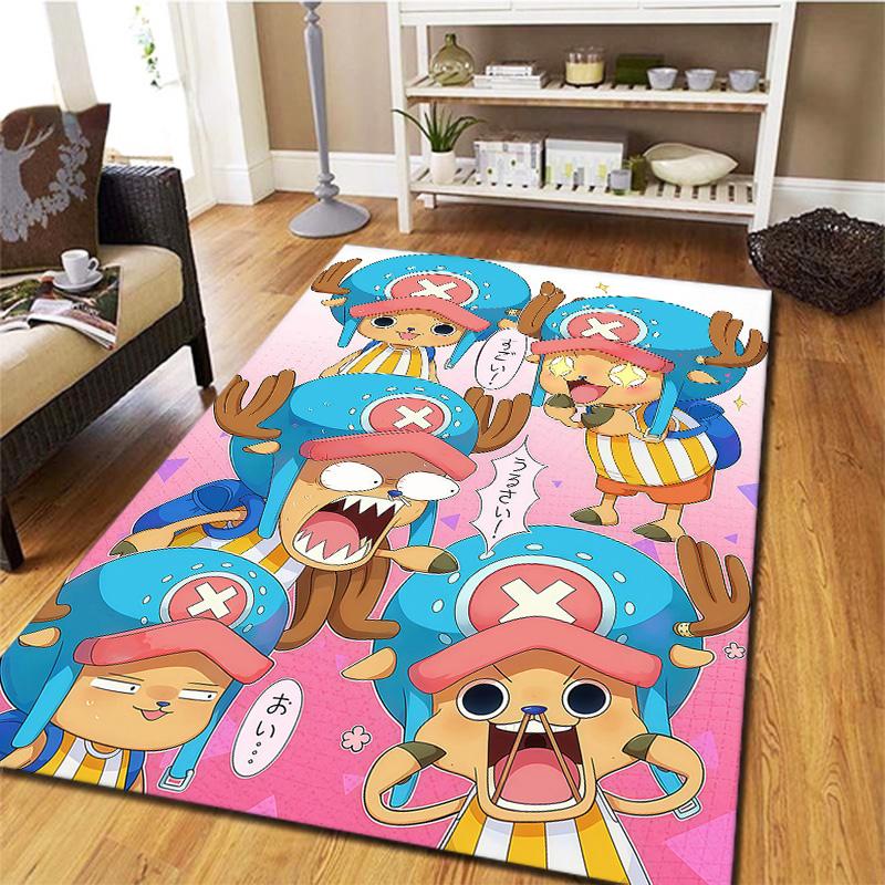 One Piece Tony Tony Chopper Carpet Rug For Living Room Bedroom Home Sofa Decoration,kids Play Nonslip Floor Mat