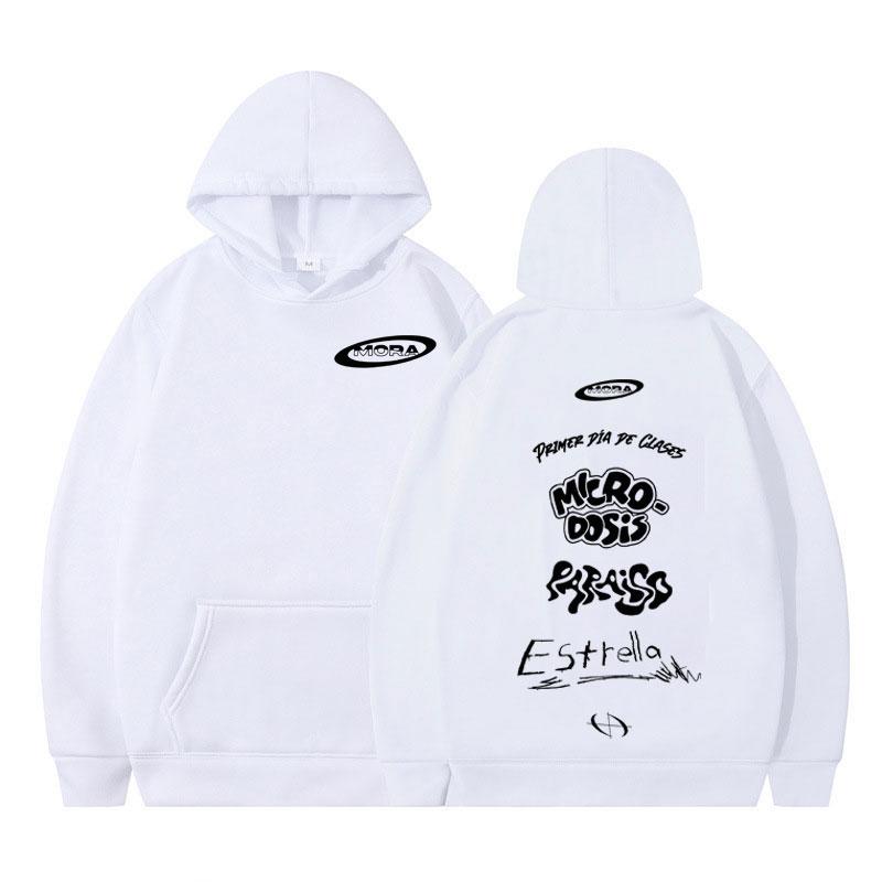 Rapper MORA Album 2025 Merch Graphic Hoodie Men Women Oversized Fleece Pullover Winter Long-sleeved Casual Comfort Sweatshirts