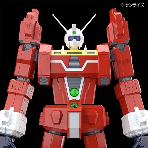Aoshima Bunka Kyozai Co., Ltd. Space Runaway Ideon, 1/450 Scale, Approximately 24cm Tall, Pre-colored Plastic Model Kit DI-01