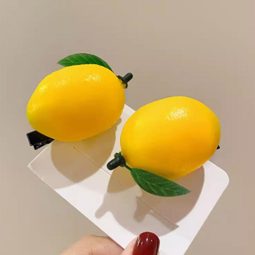Fashion Simulation Food Hair Clip Stylish Hairpieces For Weddings And Stage Performances Adds Personality