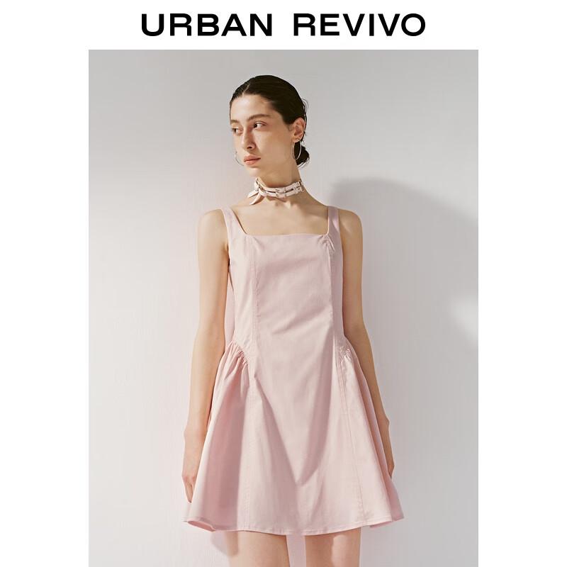 UR Classic High-Waist Sleeveless A-Line Dress