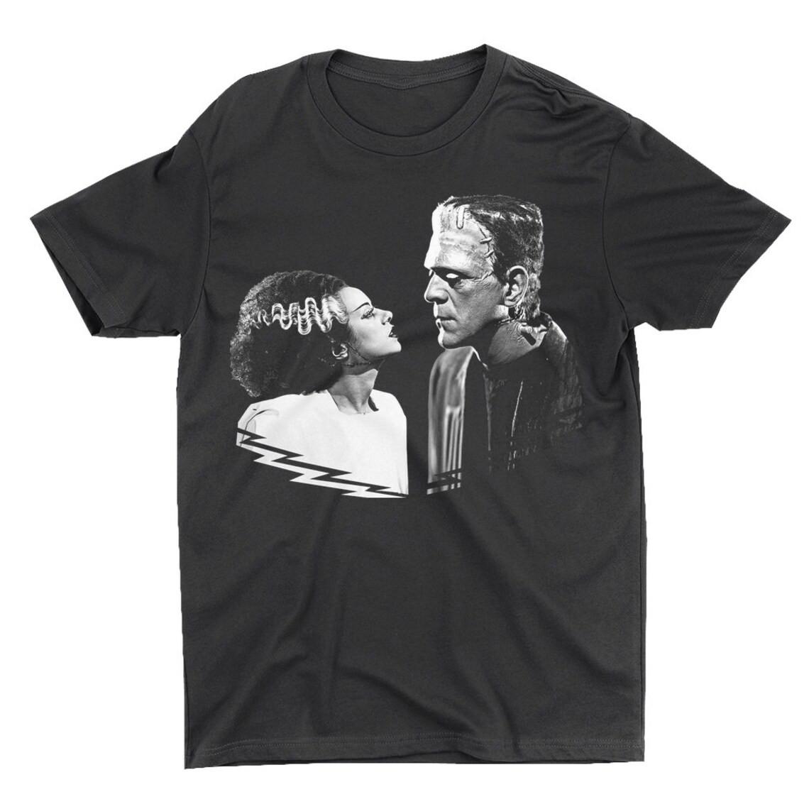 Frankenstein Couple T-Shirt Unisex Cotton Tee All Size S To 4XL XXXL