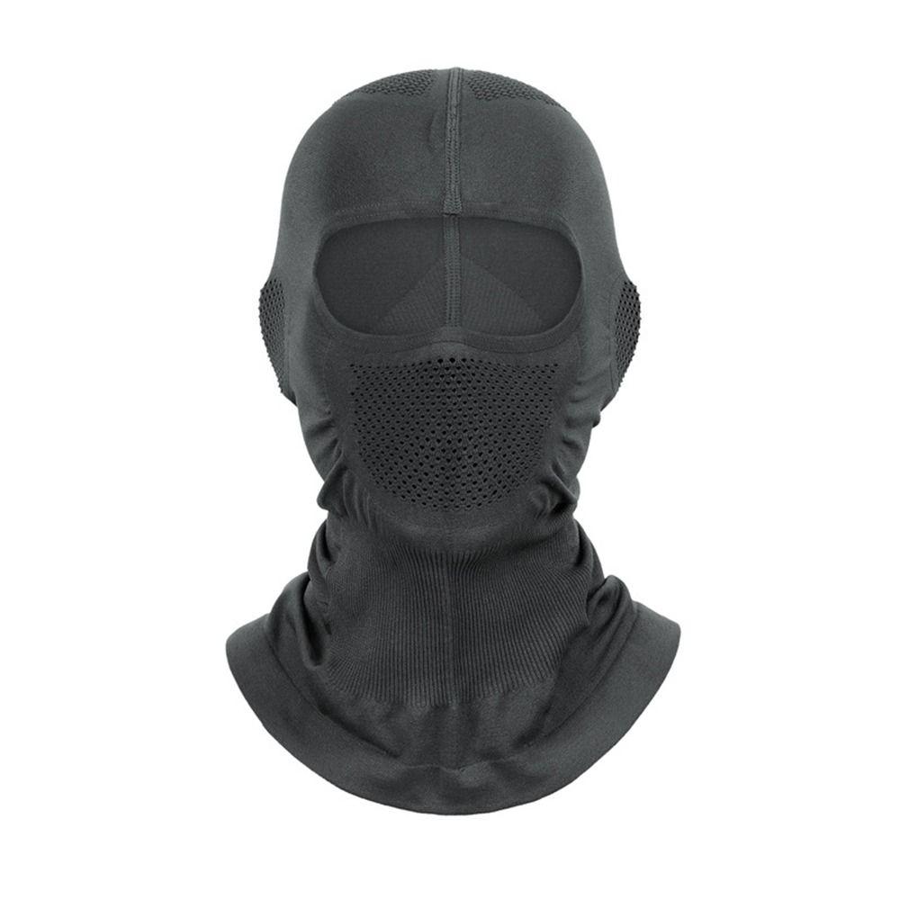 Balaklava z ledového hedvábí Maska na obličej Rychleschnoucí Bandana Kapuce Módní kryt krku Jezdec Cyklista