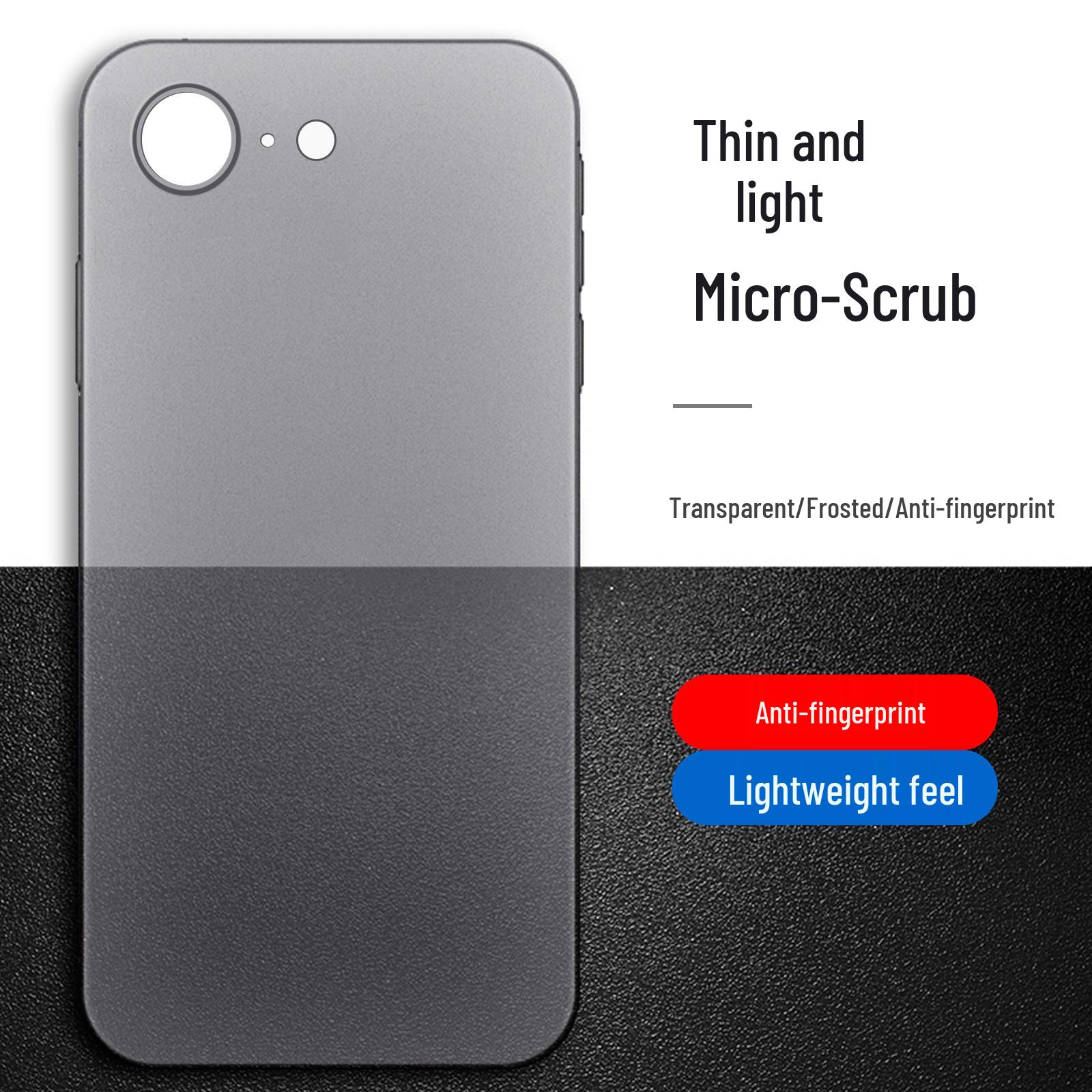 Apple 17E Ultra-Thin Matte Semi-Transparent Drop-Proof Case iPhone 17