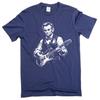 Men's Abraham Lincoln Playing Guitar T-Shirt 4th of July Patriotic Funny Tee
