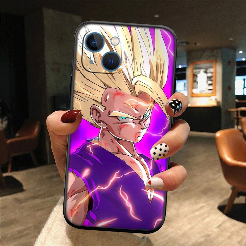 TR10 Dragon Ball Gohan Shell Phone Case for Samsung Galaxy S20 S21 S22 Ultra FE Plus A21S A22 A24 A25 A26 A30 A30S A31
