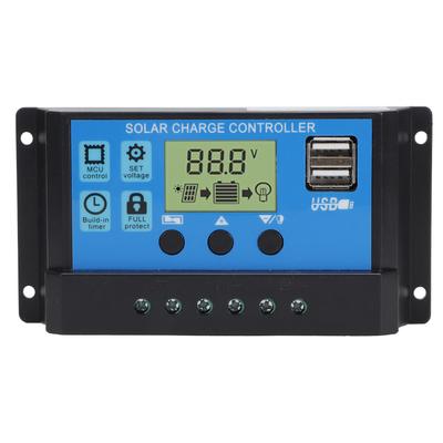 PWM Photovoltaic System OffGrid Solar Controller SelfAdaption Charge Controller 12V/24V(30A )