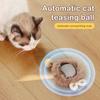 Interactive Cat Toys Ball Auto Electric Rolling Ball Toys Cats Pet Smart Automatic Teaser Smart Electric Adjustable Mode Cat Toy