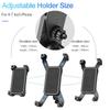 Bicycle Phone Holder Motorcycle Mobile Cellphone Stand Bike Handlebar Clip Stand GPS Mount Bracket