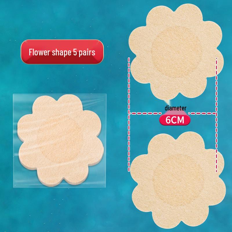 Ultra-Thin Breathable Non-Woven Unisex Nipple Covers for Anti-Protrusion and Seamless Fit