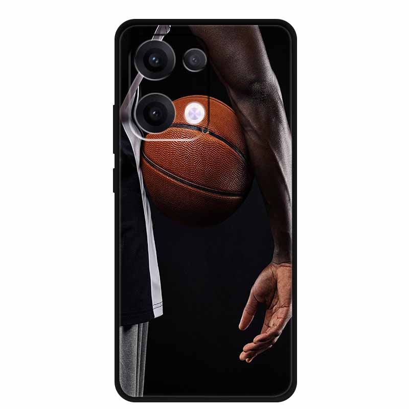 TPU Case For OPPO Reno 13 5G Phone Case Coque Shocproof Black Silicone Soft Back Cover For OPPO Reno 13 Reno13 Pro Case Funda