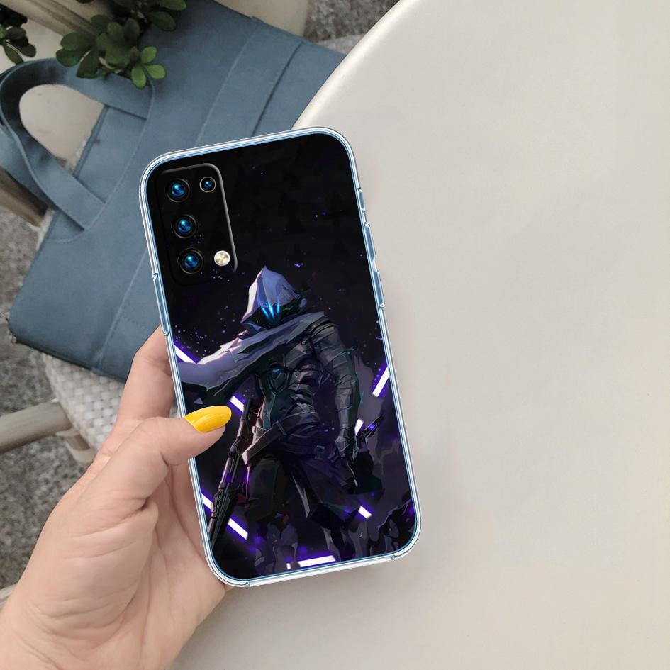 LO92 V-VALORANT Transparent Phone Case for LG K22 K30 K40 K40S K41 K42 K50 K50S K51 K51S K52 K61 K62 K71 K92 Q60 Q61 V40 V50 V60