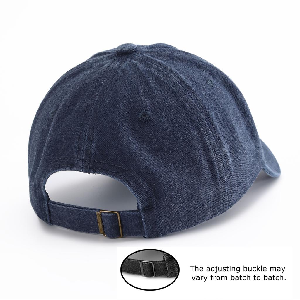 1pc Lobster Print Washed Baseball Cap for Adults, Minimalist Retro Style Casual Soft Adjustable Dad Hat, Perfect As Gift