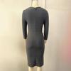 European & American Autumn/Winter Women's Long Sleeve Slimming Bandage Bodysuit