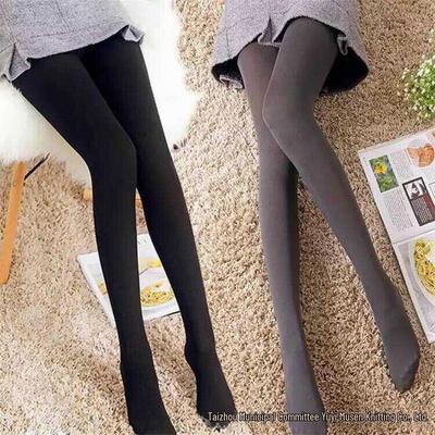 120D Dicke Samt-Leggings Bare-Leg-Effekt, Frühling/Herbst, Damen Mitteldicke Strumpfhose, Schwarz