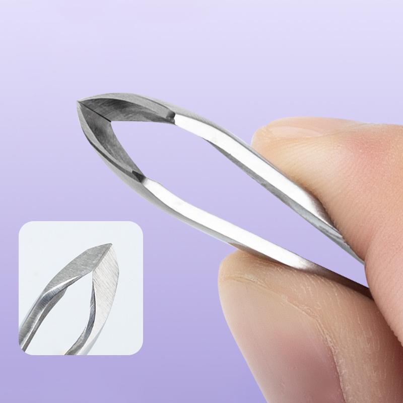 Mini Hangnail Squeeze And Snip Toenail Ingrown Dead Skin Remover Nail Art Cuticle Nipper Clipper Edge Cutter Manicure Plier Tool