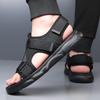 Fashion Thick Soled Sandals Men's Tide Summer Style Mesh Outdoor Hiking Leisure Sports Hollow Out Sandals Comfort Breathable Beach Shoes