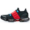 New SEEED Zero Bound Cushioned Slip-Resistant Abrasion-Resistant Breathable Low-Top Running Shoes Men's Black Red 91835509-2