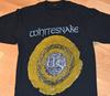 1980's WHITESNAKE Vintage Concert 1987 Tour Glam Rock Hair Metal Band Tee Rare Original T-shirt (S) Small 80's David Coverdale Tshirt GiFT